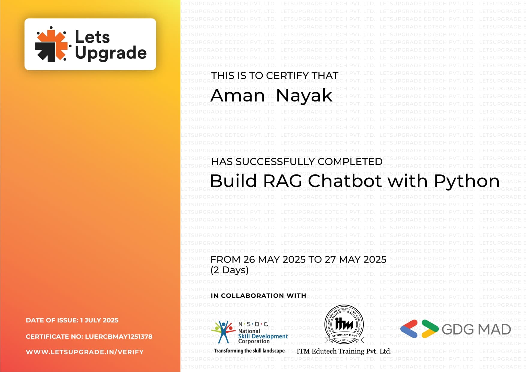 Create Chatbot with Python